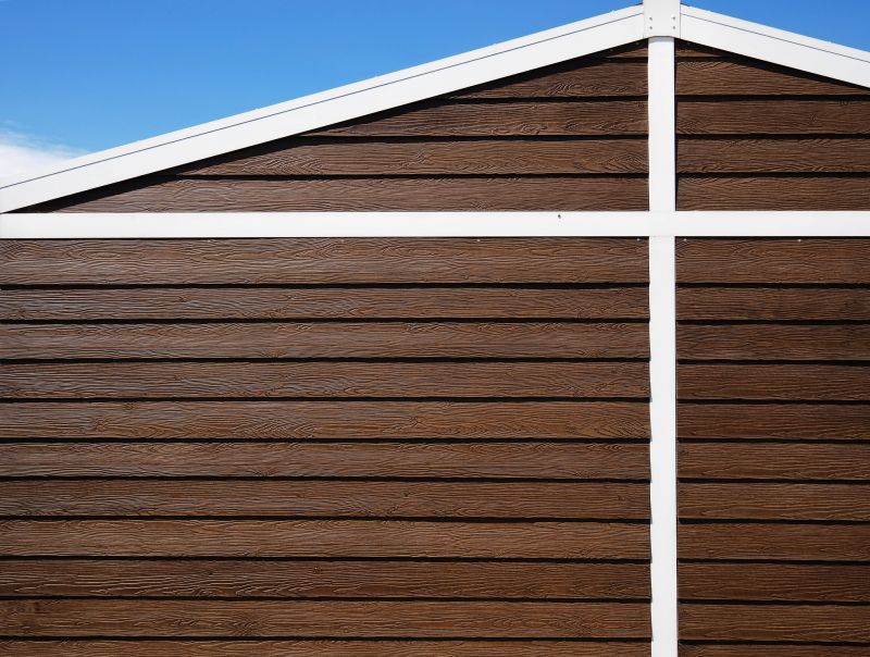 Faux Wood Siding Installation
